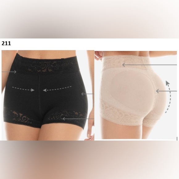 Lace Butt-Lifter Shaper Shorts - Style 211 - Picture 7 of 7